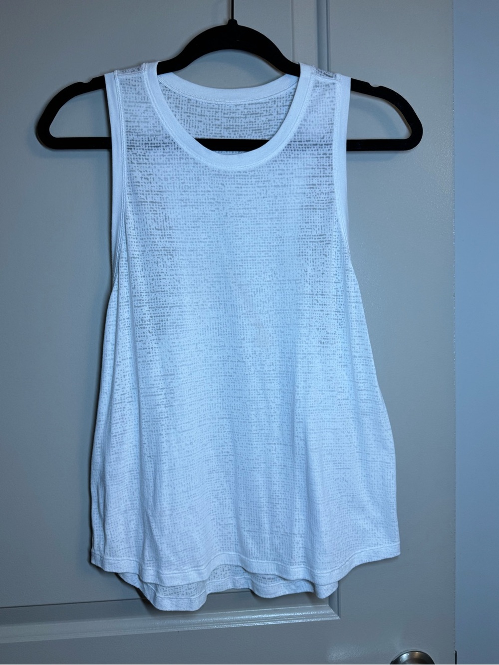 lululemon athletica White Relaxed Racerback Tank